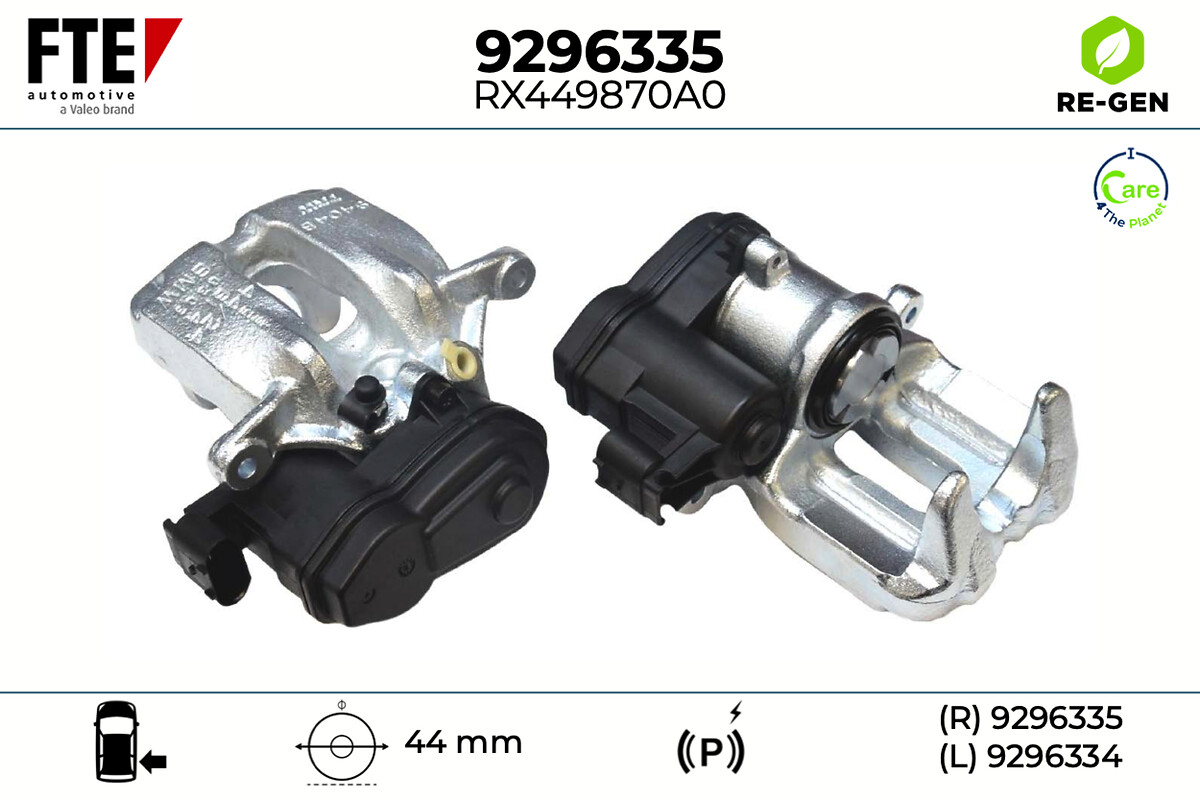 Étrier de frein FTE automotive GmbH ref. 9296335