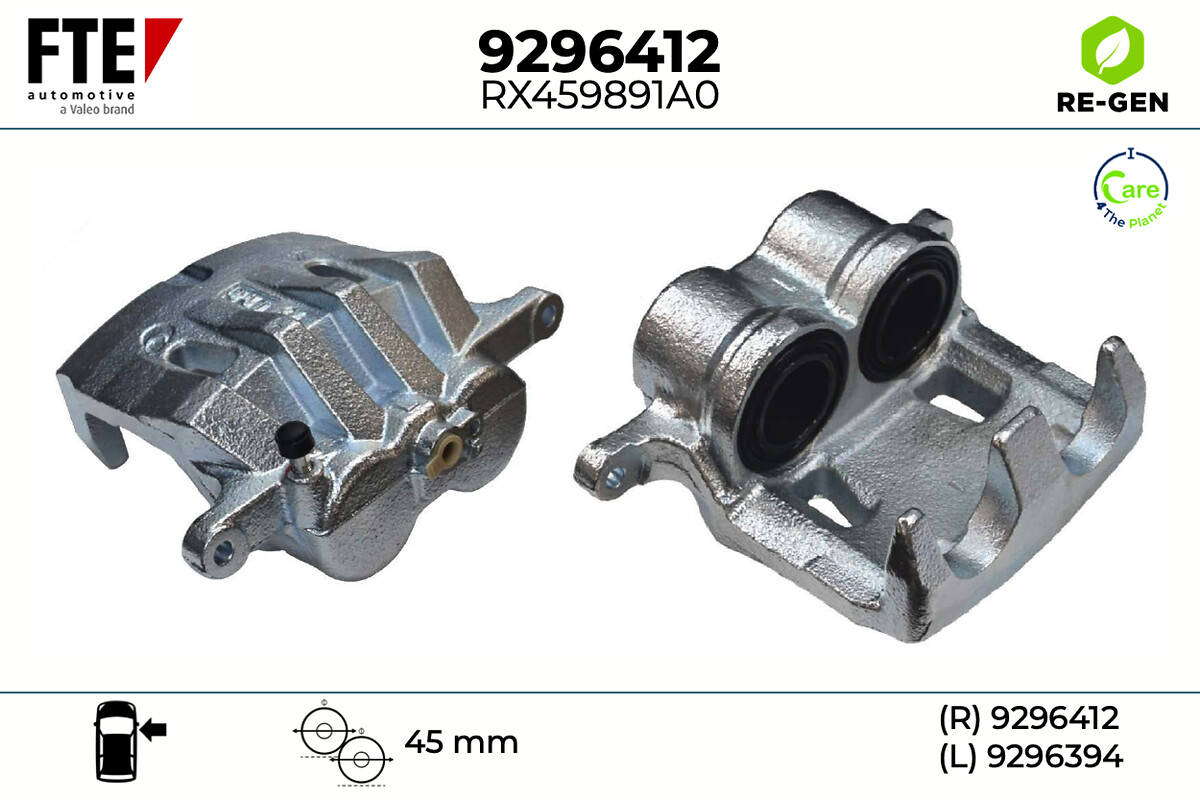 Étrier de frein FTE automotive GmbH ref. 9296412