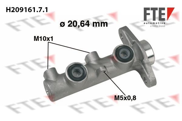 Maître-cylindre de frein FTE automotive GmbH 9220140