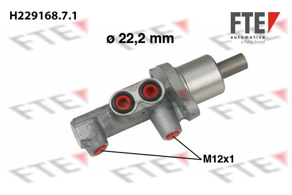 Maître-cylindre de frein FTE automotive GmbH 9220208