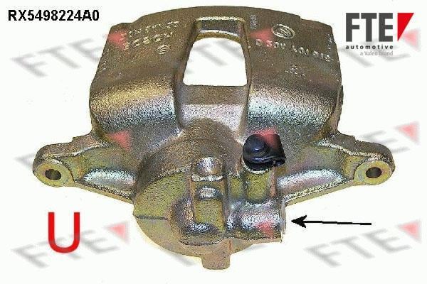Étrier de frein FTE automotive GmbH ref. 9291720