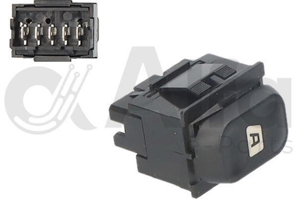 Interrupteur, lève-vitre (Bouton de lève-vitre) Alfa e-Parts AF00450