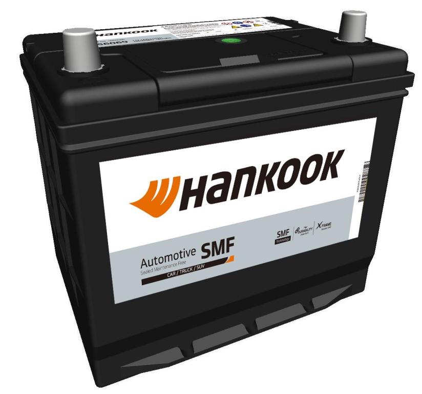 Batterie (de voiture) Hankook 60.0 - ref. MF56068