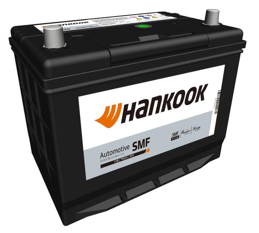 Batterie (de voiture) Hankook 70.0 - ref. MF57024