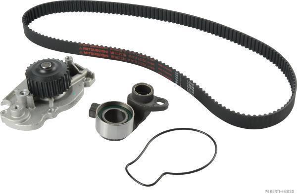 Pompe à eau + kit de courroie de distribution (Kit courroie de distribution) HERTH+BUSS JAKOPARTS ref. J1104009