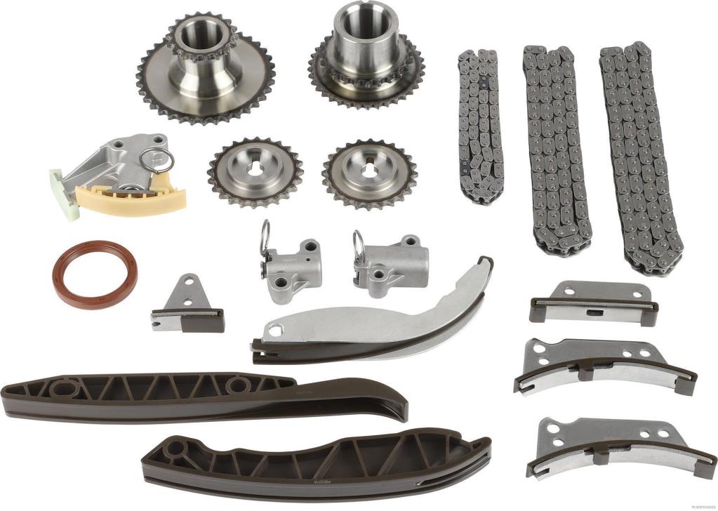 Jeu de distribution à chaînes (Kit chaîne de distribution) HERTH+BUSS JAKOPARTS ref. J1190507