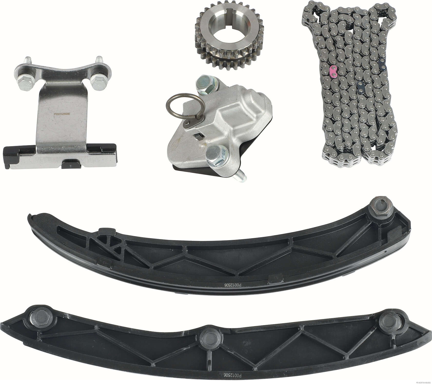 Jeu de distribution à chaînes (Kit chaîne de distribution) HERTH+BUSS JAKOPARTS ref. J1190800