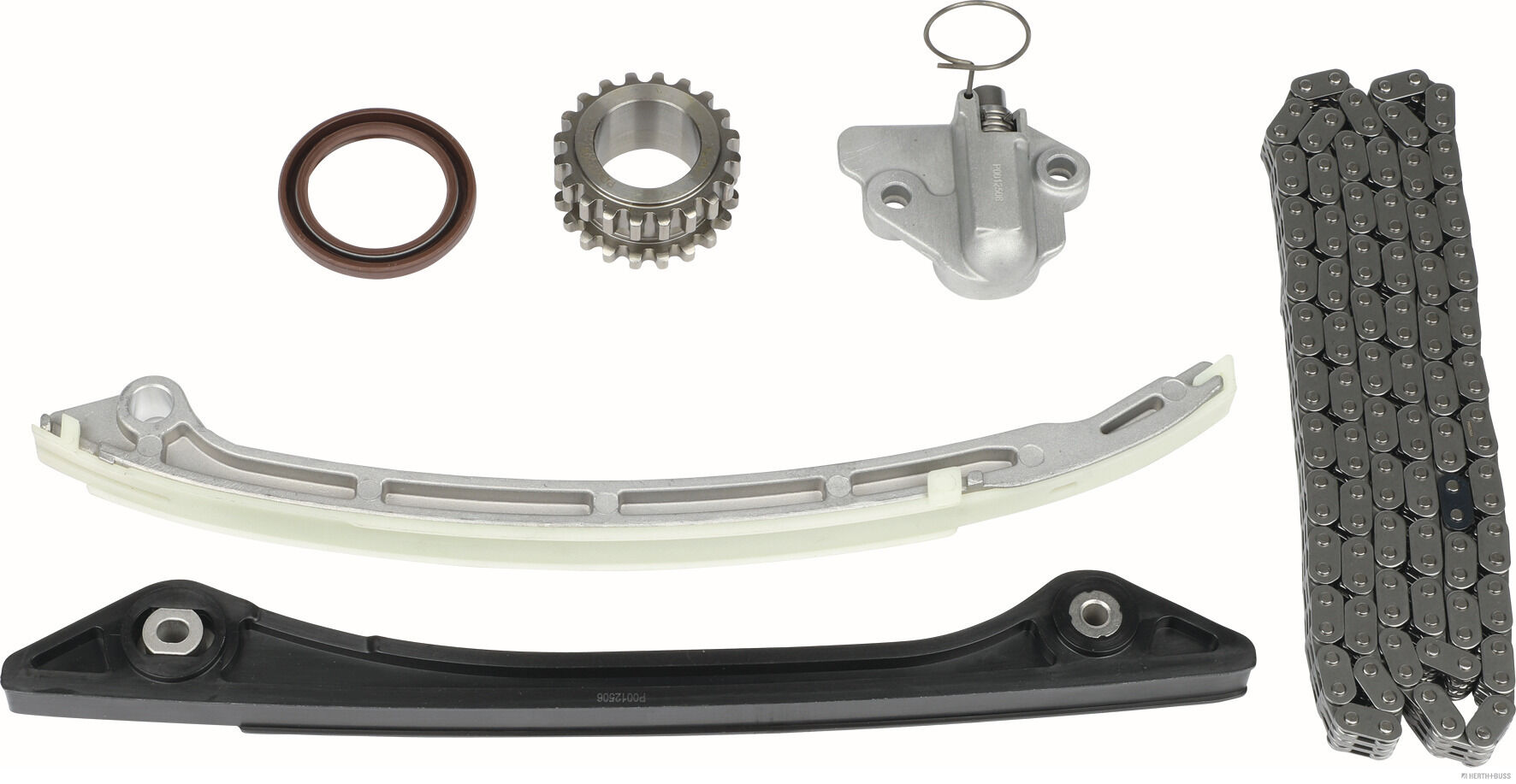 Jeu de distribution à chaînes (Kit chaîne de distribution) HERTH+BUSS JAKOPARTS ref. J1190801