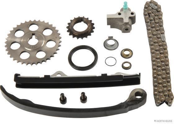 Jeu de distribution à chaînes (Kit chaîne de distribution) HERTH+BUSS JAKOPARTS ref. J1191003