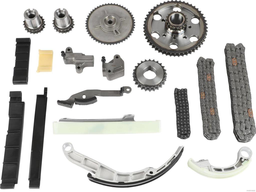 Jeu de distribution à chaînes (Kit chaîne de distribution) HERTH+BUSS JAKOPARTS ref. J1191020