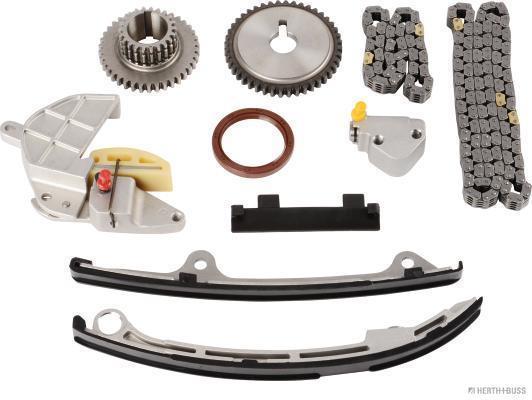 Jeu de distribution à chaînes (Kit chaîne de distribution) HERTH+BUSS JAKOPARTS ref. J1191023