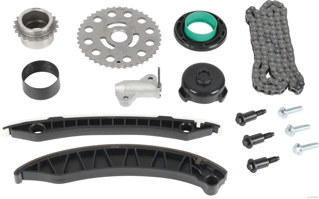Jeu de distribution à chaînes (Kit chaîne de distribution) HERTH+BUSS JAKOPARTS ref. J1191034