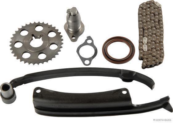 Jeu de distribution à chaînes (Kit chaîne de distribution) HERTH+BUSS JAKOPARTS ref. J1192011