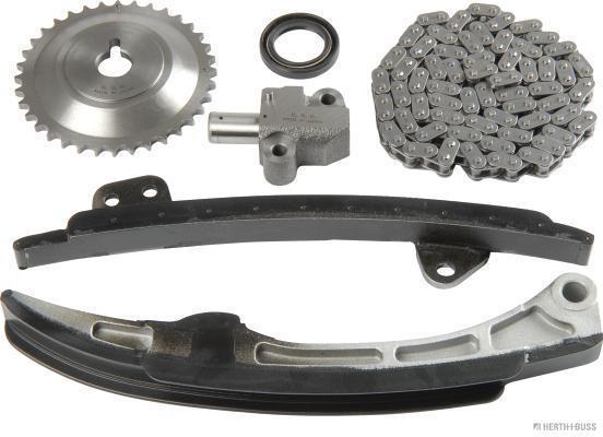 Jeu de distribution à chaînes (Kit chaîne de distribution) HERTH+BUSS JAKOPARTS ref. J1192013