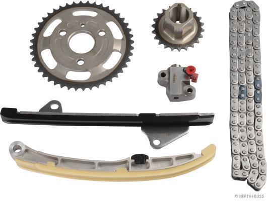 Jeu de distribution à chaînes (Kit chaîne de distribution) HERTH+BUSS JAKOPARTS ref. J1192020
