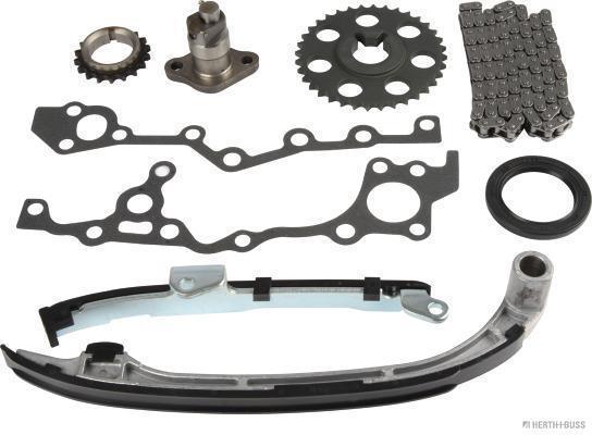 Jeu de distribution à chaînes (Kit chaîne de distribution) HERTH+BUSS JAKOPARTS ref. J1192024