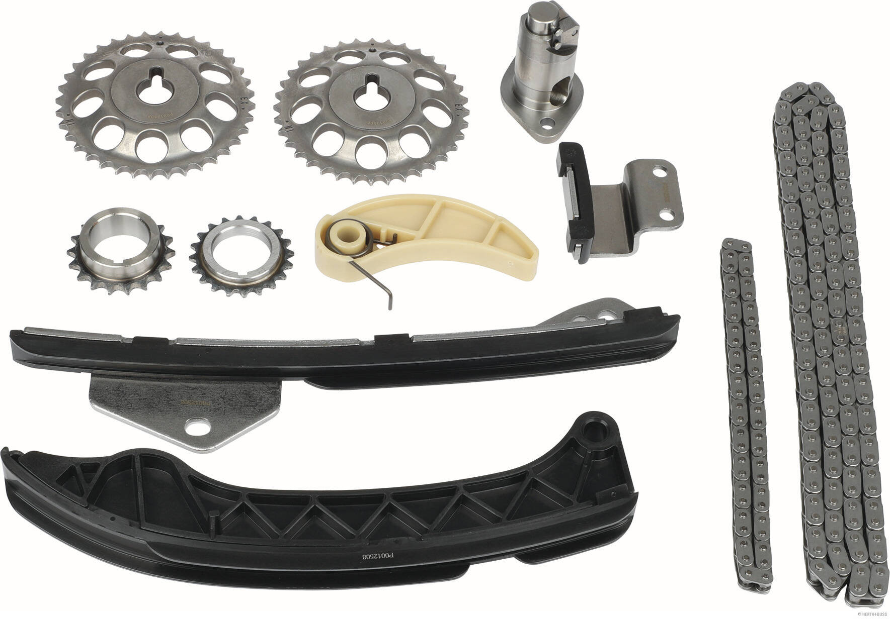 Jeu de distribution à chaînes (Kit chaîne de distribution) HERTH+BUSS JAKOPARTS ref. J1192041