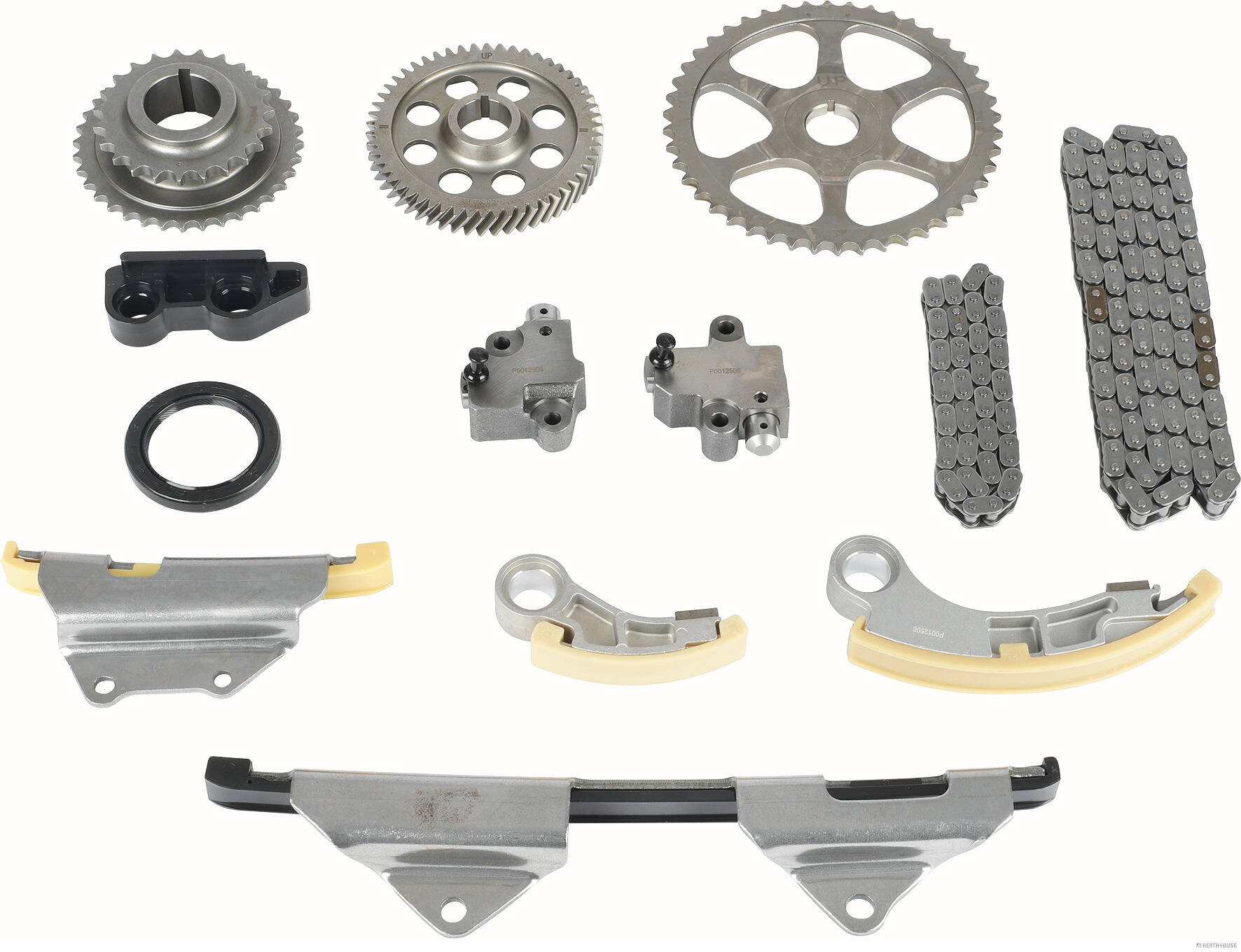 Jeu de distribution à chaînes (Kit chaîne de distribution) HERTH+BUSS JAKOPARTS ref. J1194003