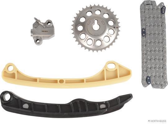 Jeu de distribution à chaînes (Kit chaîne de distribution) HERTH+BUSS JAKOPARTS ref. J1195004