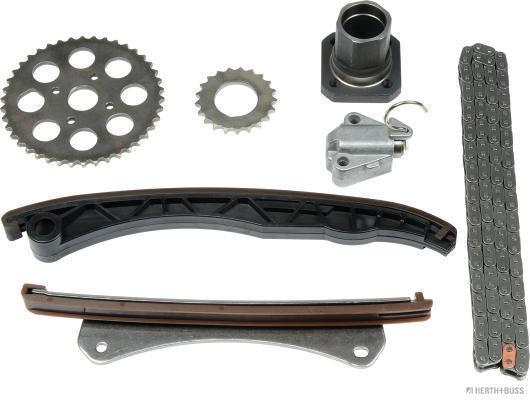 Jeu de distribution à chaînes (Kit chaîne de distribution) HERTH+BUSS JAKOPARTS ref. J1198001