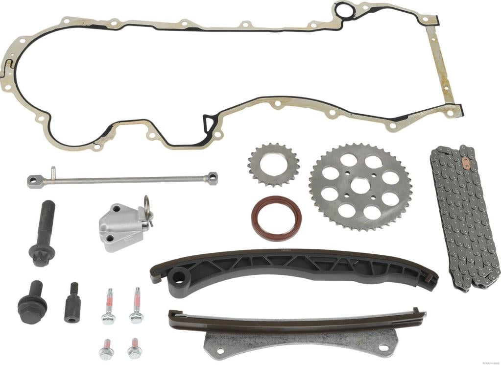 Jeu de distribution à chaînes (Kit chaîne de distribution) HERTH+BUSS JAKOPARTS ref. J1198003