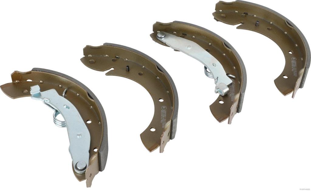 Jeu de 4 mâchoires de frein (Garniture de frein à tambour) HERTH+BUSS JAKOPARTS ref. J3500801
