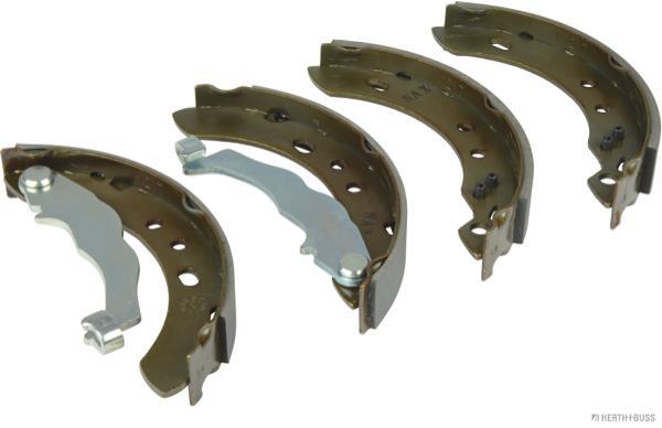 Jeu de 4 mâchoires de frein (Garniture de frein à tambour) HERTH+BUSS JAKOPARTS ref. J3501043