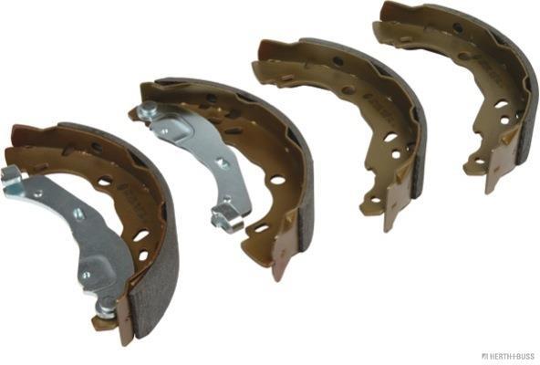 Jeu de 4 mâchoires de frein (Garniture de frein à tambour) HERTH+BUSS JAKOPARTS ref. J3501066
