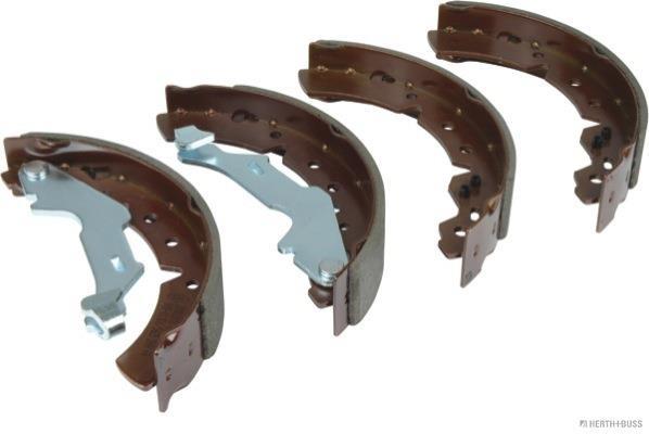 Jeu de 4 mâchoires de frein (Garniture de frein à tambour) HERTH+BUSS JAKOPARTS ref. J3502070