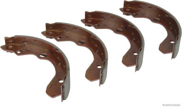 Jeu de 4 mâchoires de frein (Garniture de frein à tambour) HERTH+BUSS JAKOPARTS ref. J3503037