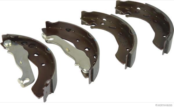 Jeu de 4 mâchoires de frein (Garniture de frein à tambour) HERTH+BUSS JAKOPARTS ref. J3503038