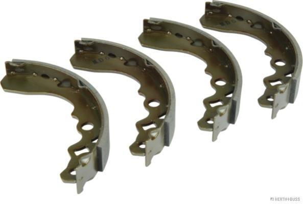 Jeu de 4 mâchoires de frein (Garniture de frein à tambour) HERTH+BUSS JAKOPARTS ref. J3506008