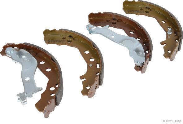 Jeu de 4 mâchoires de frein (Garniture de frein à tambour) HERTH+BUSS JAKOPARTS ref. J3508003