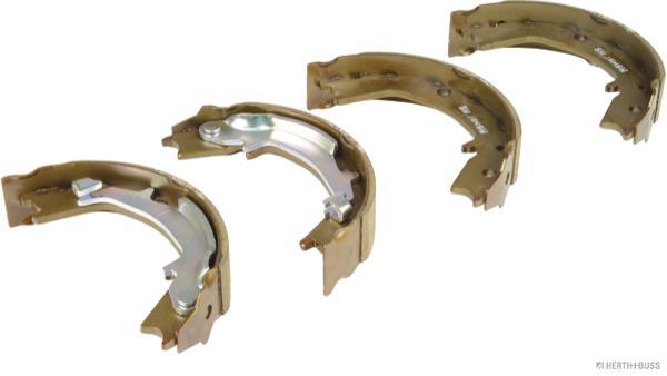 Jeu de mâchoires de frein à main (Mâchoire de frein à main) HERTH+BUSS JAKOPARTS ref. J3510301