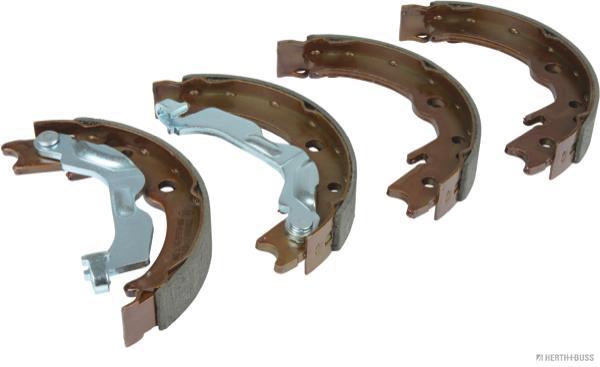 Jeu de mâchoires de frein à main (Mâchoire de frein à main) HERTH+BUSS JAKOPARTS ref. J3510900