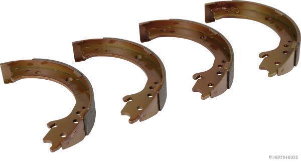 Jeu de mâchoires de frein à main (Mâchoire de frein à main) HERTH+BUSS JAKOPARTS ref. J3514004