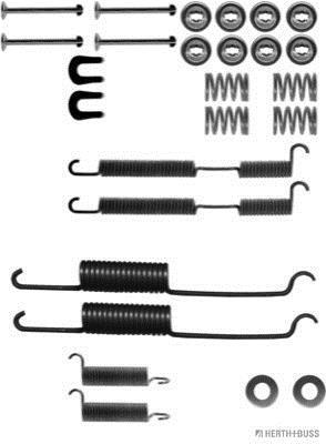 Kit d'accessoires pour mâchoire de frein à tambour HERTH+BUSS JAKOPARTS ref. J3560506