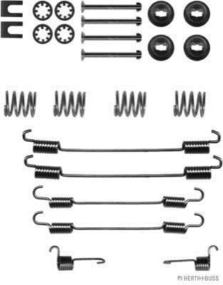 Kit d'accessoires pour mâchoire de frein à tambour HERTH+BUSS JAKOPARTS ref. J3561008