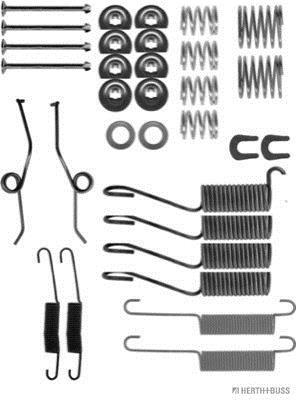 Kit d'accessoires pour mâchoire de frein à tambour HERTH+BUSS JAKOPARTS ref. J3562005