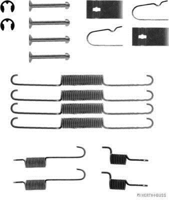Kit d'accessoires pour mâchoire de frein à tambour HERTH+BUSS JAKOPARTS ref. J3563000