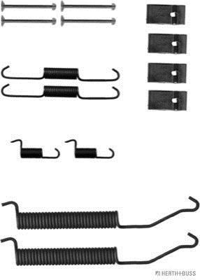 Kit d'accessoires pour mâchoire de frein à tambour HERTH+BUSS JAKOPARTS ref. J3563016