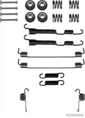 Kit d'accessoires pour mâchoire de frein à tambour HERTH+BUSS JAKOPARTS ref. J3565007