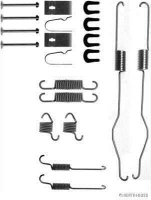 Kit d'accessoires pour mâchoire de frein à tambour HERTH+BUSS JAKOPARTS ref. J3566001