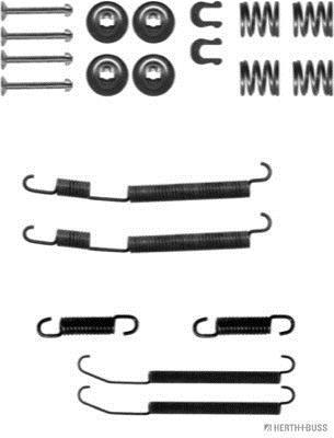 Kit d'accessoires pour mâchoire de frein à tambour HERTH+BUSS JAKOPARTS ref. J3567000