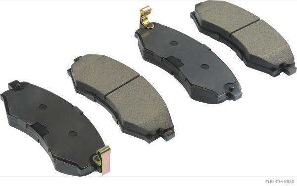 Jeu de 4 plaquettes de frein HERTH+BUSS JAKOPARTS J3600312