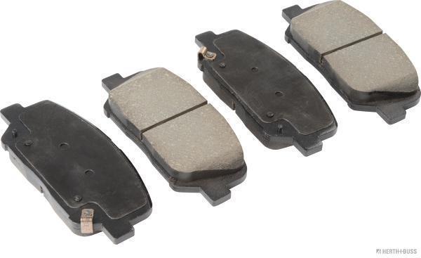 Jeu de 4 plaquettes de frein HERTH+BUSS JAKOPARTS J3600315
