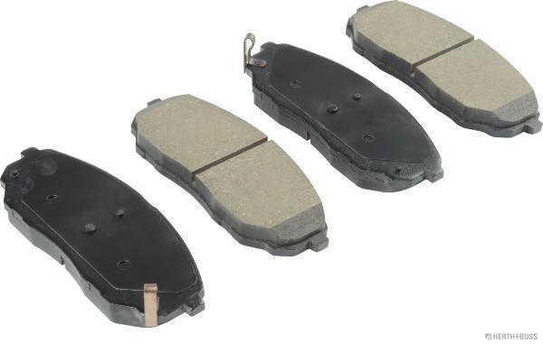 Jeu de 4 plaquettes de frein HERTH+BUSS JAKOPARTS J3600318