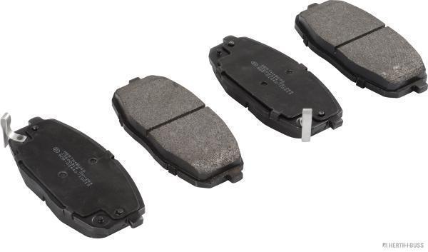 Jeu de 4 plaquettes de frein HERTH+BUSS JAKOPARTS J3600319