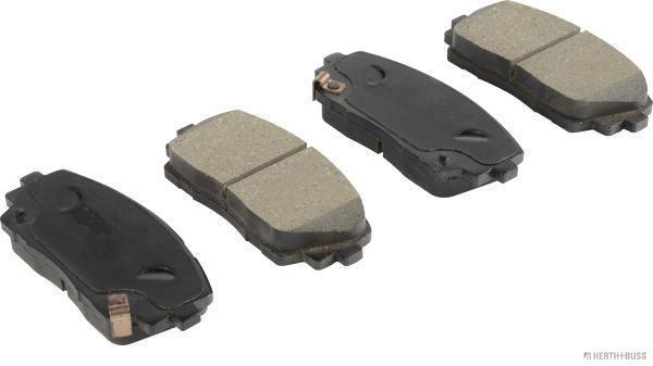 Jeu de 4 plaquettes de frein HERTH+BUSS JAKOPARTS ref. J3600341