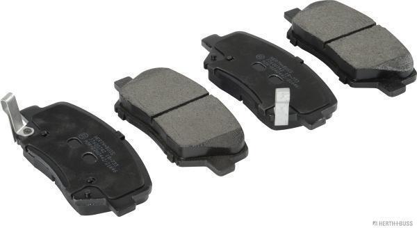 Jeu de 4 plaquettes de frein HERTH+BUSS JAKOPARTS ref. J3600342